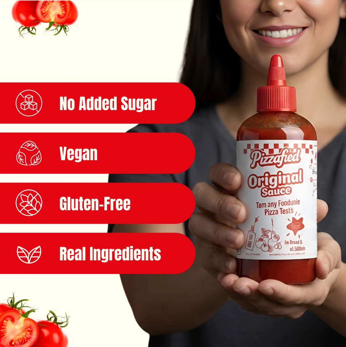 Pizzafied Original - Pizza omáčka na hotové jídlo 340ml