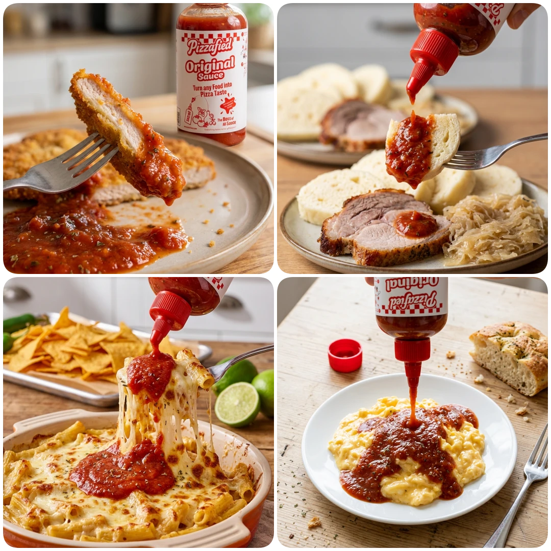 Pizzafied Original - Pizza omáčka na hotové jídlo 340ml